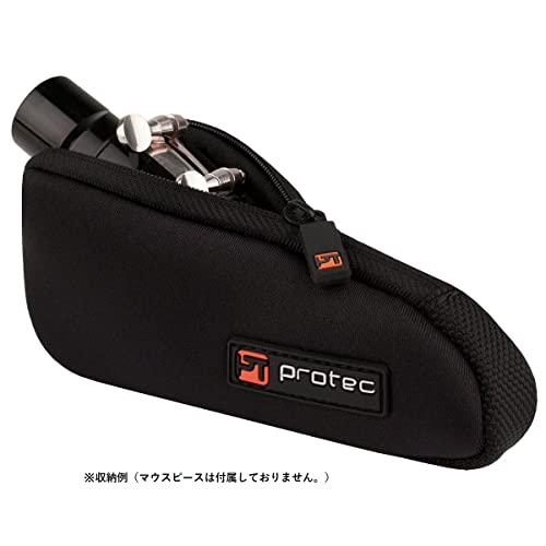 Protec Neoprene Tuba/Tenor Saxophone Mouthpiece Pouch, Black #TOP1
