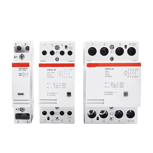 Contacteur série ESB25 et ESB40 triphasé pour tableau électrique modulaire