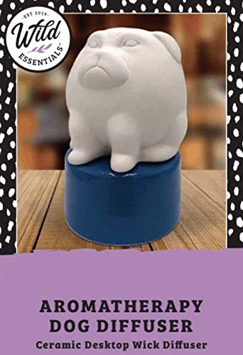 Miniatura 5 de Wild Essentials - Difusor de aromaterapia de cerámica para perros grandes, aceites esenciales y fragancias, ambientador no eléctrico para
