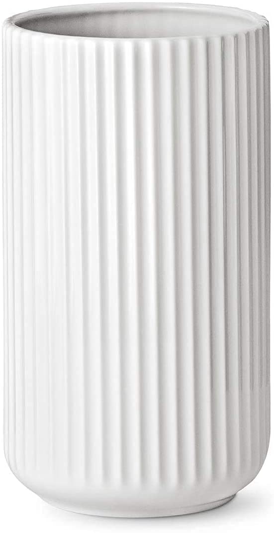 DANMARK LYNGBYPorcelæn Vase 11x11x21 Bianco