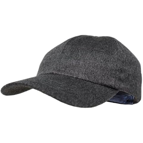 Borges & Scott - Cashmere Baseball Cap - Grey - One Size Cover