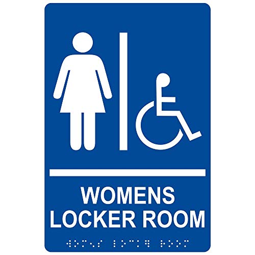 Pancarte de vestiaire pour femme pour guider les clientes de votre salle de sport