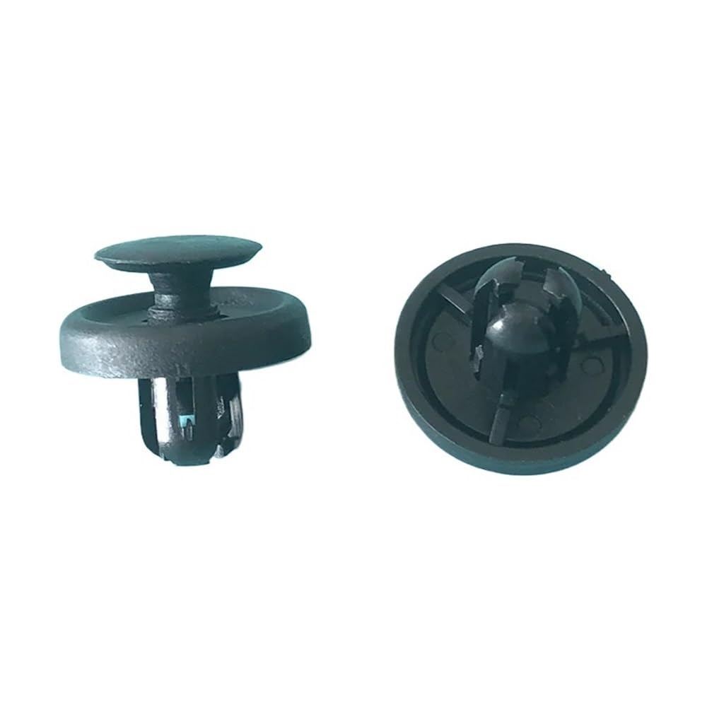 GLBMLMTHZP 50Pcs Car Wheel Arch Lining Splashguard Clips Plastic Fender Trim Fasteners Rivet 90467-10183 Fit For Toyota Lexus 7mm Hole