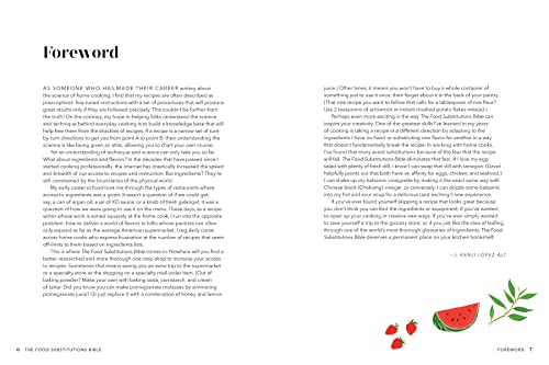 The Food Substitutions Bible: 8,000 Substitutions for Ingredients, Equipment and Techniques Hardcover – September 20, 2022 - Image 4