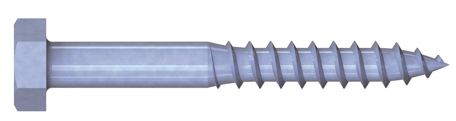 Reiser Schlüsselschrauben 8 x 60 mm, 100 Stück, verzinkt, 28376