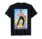 El Valiente Funny Card Mexican Lottery Card T-Shirt
