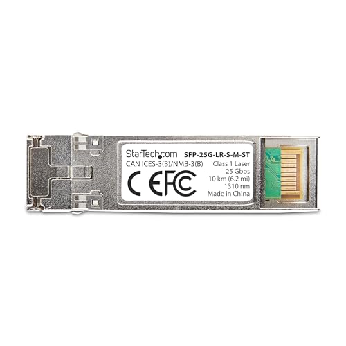 Image of StarTech MSA-Compliant SFP-25G-LR-S SFP28 Module, 25GbE 10km (6.2mi)