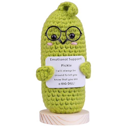 Mwmoeen Lustige Positive Kartoffel Pocket Hug, Kreative Positive Gurken Puppe Beste Freundin Geschenke für Freundin für Frauen(A8)