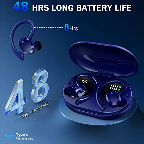 Auriculares-Inalambricos-Deportivos-Auriculares-Inalambricos-Bluetooth-53-48H-Estereo-Cancelacion-Ruido-con-Mic-IP7-Impermeable-Cascos-Inalambricos-Carga-Rapida-Tipo-C-Dual-Pantalla-LEDAzul