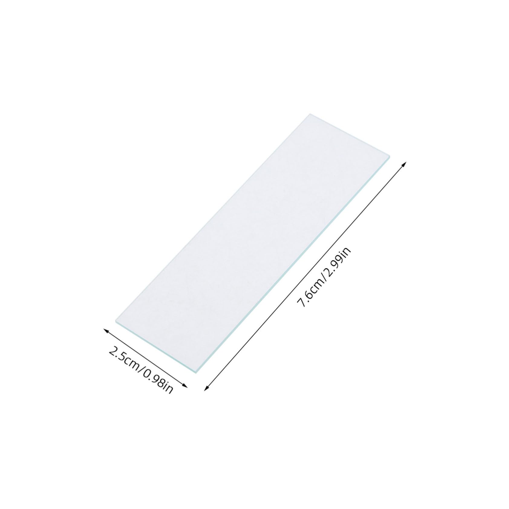 CIYODO 300pcs Microscope Slides Covers Glass Pad for Boys and Girls Beginners Pre-Cleaned Educational Supplies