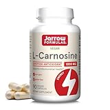 Jarrow Formulas L-Carnosine 500mg, Supports Brain, Memory, Cardiovascular Health, 90 Caps