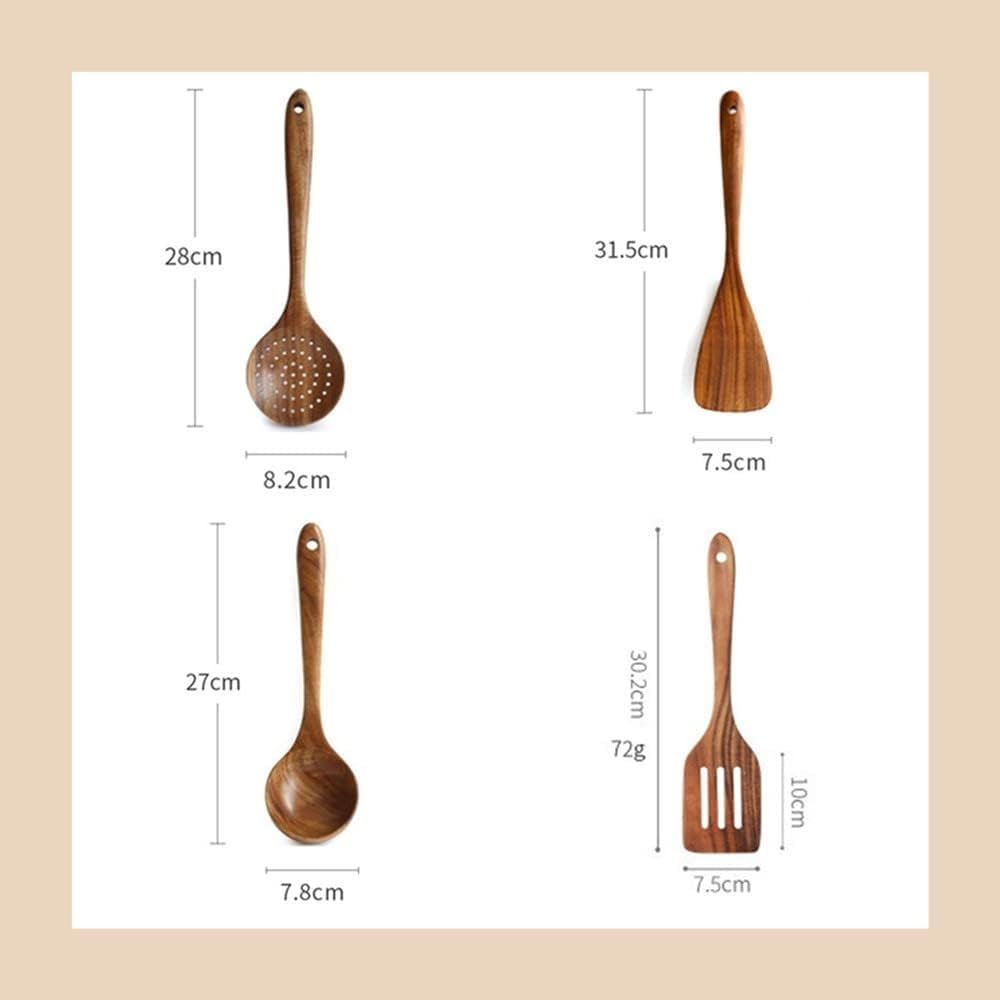 Amazon｜Yobuisg 木製キッチン用品セット キッチン用品セット 木製調理