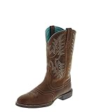 Innenmaß Ariat Damen Cowboy Stiefel 23178 Heritage Stockman Westernreitstiefel Lederstiefel Braun 37.5 EU