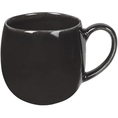 Broste Copenhagen Nordic Coal Teetasse aus Steingut, Unikat Cover