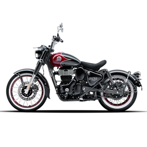 Image of Royal Enfield Goan Classic 350 with Disc & Spoke Wheels Motorcycle (Rave Red) Booking for Ex-Showroom Price