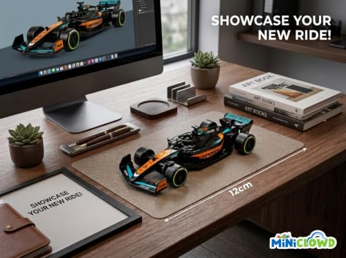 Image of 1:36 Scale Die-Cast Formula Racing Car - Metal Body, Rubber Tyres, High-Speed Pull-Back Toy & Collectible Model car for Kids and Adults