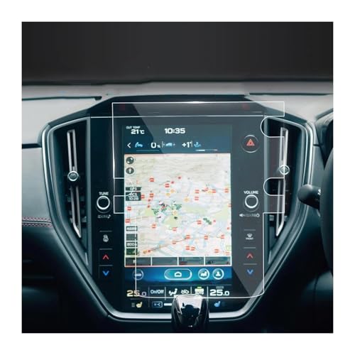 Verre trempé Subaru Levorg 2022-2023 anti-rayures écran navigation