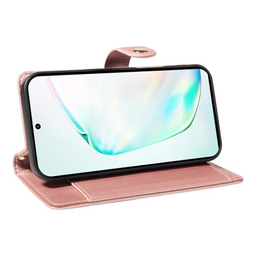 Coque Samsung Note 10 Plus portefeuille fermeture éclair protège écran total - 3