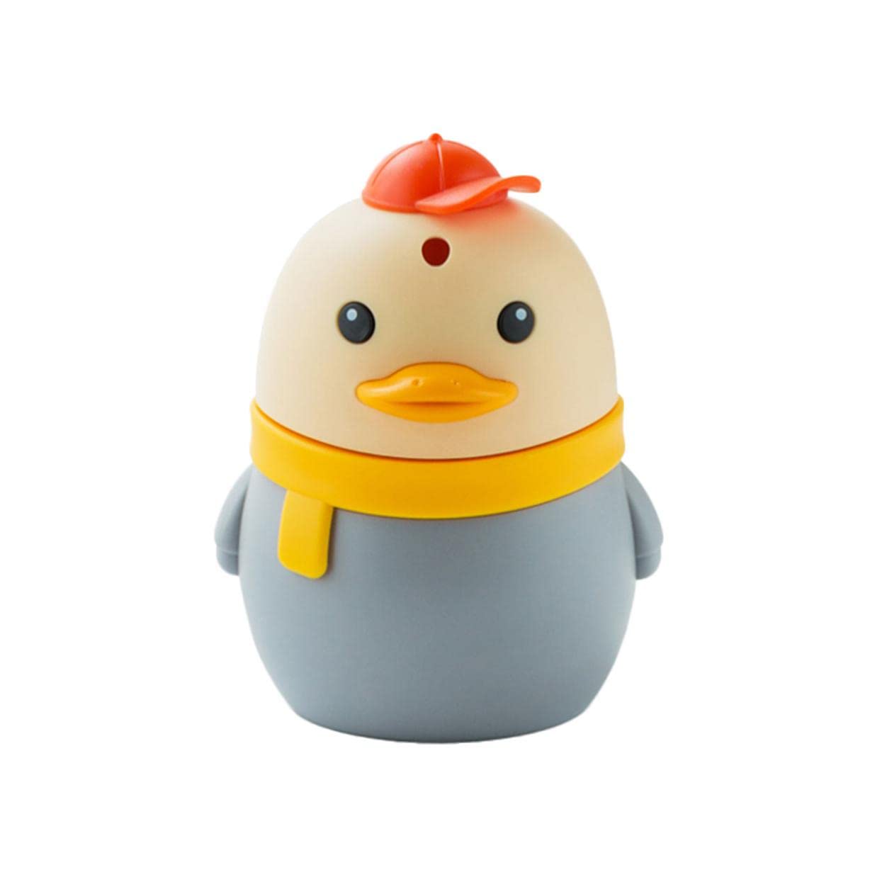 Wdwdw Grey Toothpicks Dispenser Toothpick Box Fashion Holder Plastic Desktop Duckling Automatic Press Type Jar
