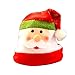 Produktbild Weihnachtsmütze, Karikatur Weihnachtsmütze, Erwachsene Kinder-Weihnachtskopfschmuck |weich Und Bequem |Weihnachtsschmuck |Parteistützen |Urlaub, Geschenke (Farbe : Cute old man Christmas hat)