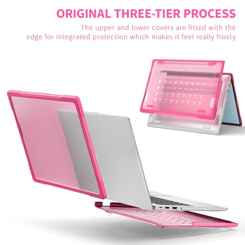 Coque MagicBook X14 rose idéale pour protéger son PC au café - 2