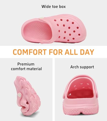 Image of Cubufly Kids Boys Girls Clog Garden Shoes Slip On Slide Sandals Beach Water Shoes for Toddler /Little Kid /Big Kid /Children
