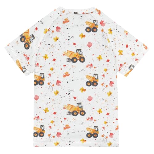 Matching Bathing Suits for Kids Short Sleeve Kids Rash Guard Swimsuit Girls2