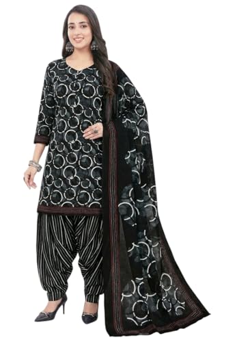 Image of Yashika Women'S Unstitched Crepe Dress Materials | Crepe Salwar Suit For Women | Suit Material For Women Unstitched