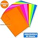 80 Blatt fluoreszierendes farbiges Cardstock - 8 Farben Kunsthandwerk Konstruktionspapier, A4 Größe 65lb/180gsm helles Farbkartenpapier für Drucker, Kartenherstellung, Einladungen, Scrapbooking PAC07