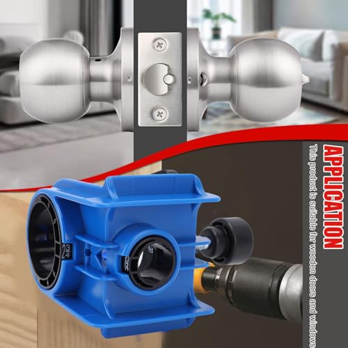 Kit para instalar cerraduras de puertas con sierras de corona miniatura 7