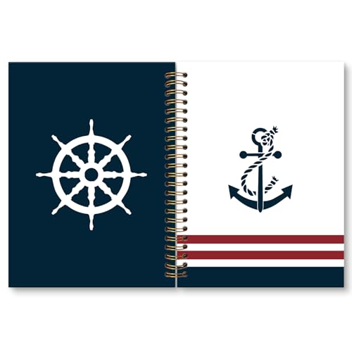 Journal de bord océan pour vos notes de voyage à la plage ou en mer
