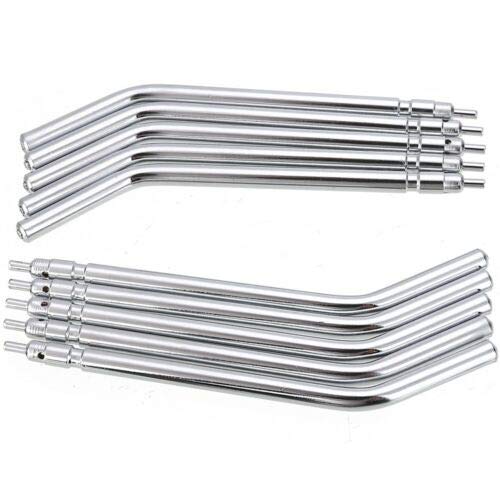 50PCS Metal Syringe Nozzles Alloy Spray Tips Three Way Air Water Nozzles Tips