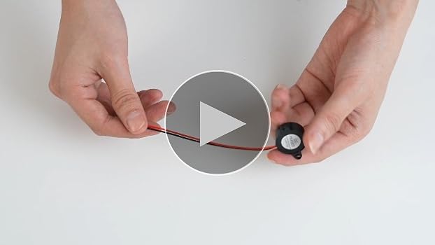 Amazon.com: 3-24V Active Buzzer, Buzzer Alarm, Piezoelectric