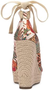 Jessica Simpson Women's Zexie Espadrille Wedge Sandal, Multi, 11 | Image 2