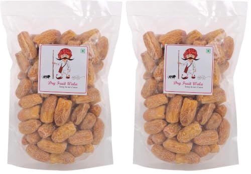 Image of Dry Fruit Wala Dry Yellow /Sukha Khajoor (Pila Chuara), 1 Kg (Pack of 2)