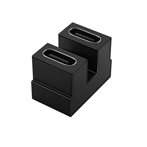 chenyang CY USB4 Tipo C hembra a hembra de alimentación de datos de vídeo adaptador de extensión 40Gbps para NS Switch & Teléfono y Laptop