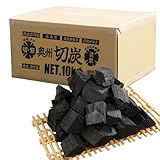 PEAKS&TREES 岩手県 なら切炭 6cm 約10kg 国産 高火力 無煙 無臭 一級品 長時間 燃焼