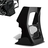 WOWTK Chin Spoiler for Harley 2017-2025 Touring Road King, Street Glide, Road Glide, and Electra Glide Standard Models,Vivid Black Finish