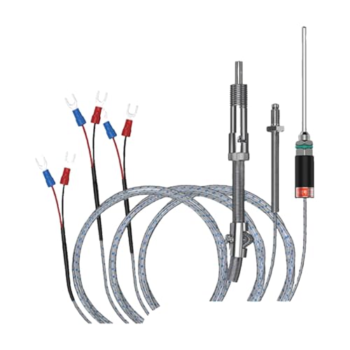 Thermocouple K type vis M6 évite les erreurs de mesure thermique avec son ressort et ses 10m