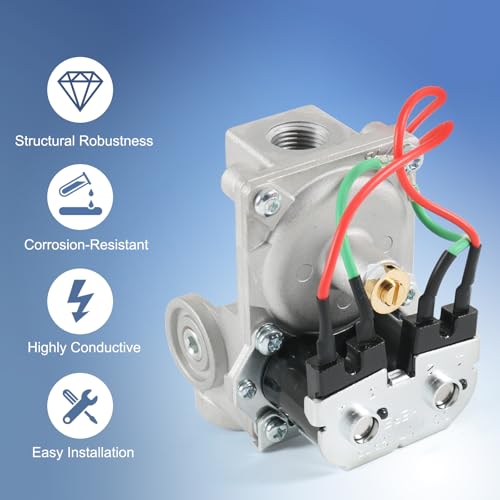 Image of 93844 RV Water Heater Solenoid Gas Valve | Replacement For Atwood Water Heater GC6AA-10E GC10A-4E G6A-8E, Replace 92078 93870 93321