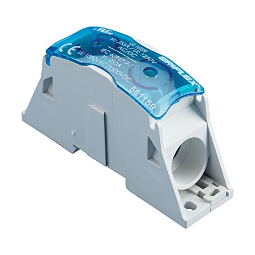Erico, 561159, SB Series Splicer Block, 1-P, 255A, Bx/Bx, Line & Load: (1)250MCM Max