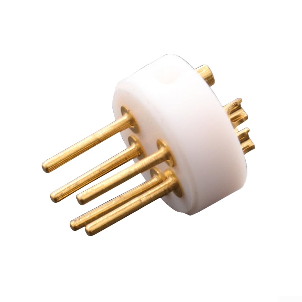 Conector DIN de 5 pines de oro para brazo de tocadiscos LP y sistemas acústicos HiFi