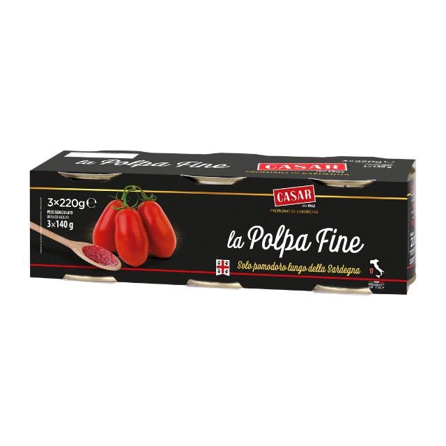 casar Polpadoro Finissima Sardegna Confezione Barattoli 220 gr x 24 pz