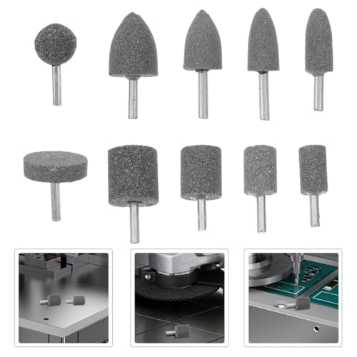 Meule affutage abrasive corindon sur tige pour polissage precision des surfaces - 7