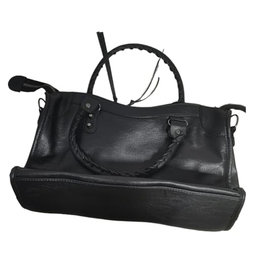 Sac à main bandoulière de rue en cuir PU chic : le grand sac fourre-tout femme incontournable
