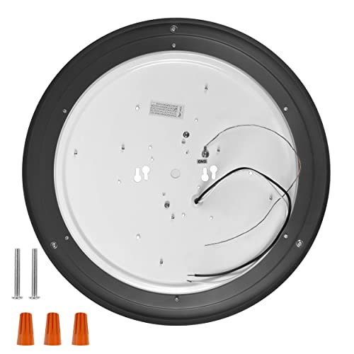 Lb72160 Led Flush Mount Ceiling Light, 12 Inch, 15W (150W Equivalent) Dimmable 1200Lm, 5000K Daylight, Oil Rubbed Bronze Round Lighting Fixture For Kitchen,Hallway,Bathroom,Stairwell #TOP6