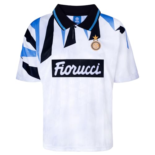 Score Draw Internazionale 1992 Away Shirt White/Black XX-Large