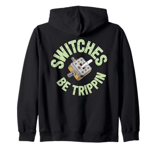 Funny Electrician Switches Be Trippin Electrical Eigineer �W�b�v�p�[�J�[