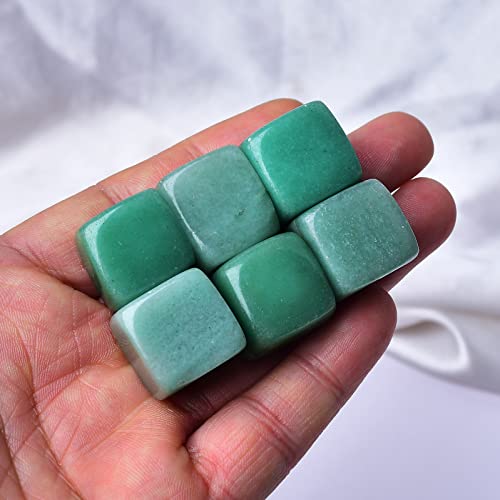 Piedras de whisky Green aventurine set de 6 miniatura 3