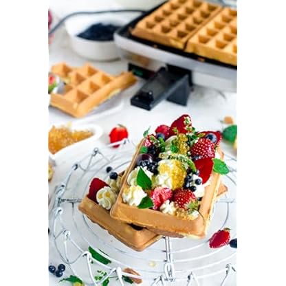 Waffeleisen DEZAL Modell 301.6 LW rot – Bild 6